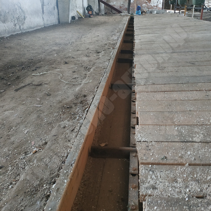 Монтаж навозоуборочного транспортера ТСН 2Б